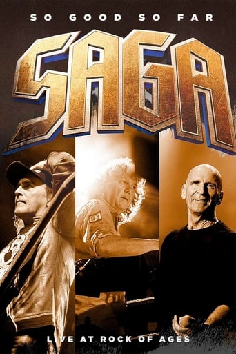 Poster of Saga - So good so far - Live at Rock Of Ages