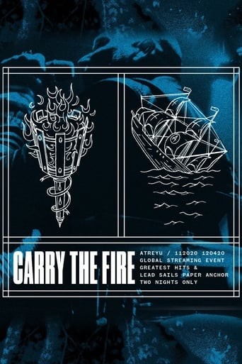 Poster of Atreyu - Carry the Fire: Lead Sails Paper Anchor