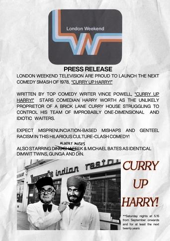 Poster of Curry Up Harry!