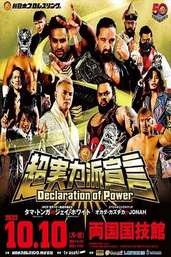 Poster of NJPW Declaration Of Power