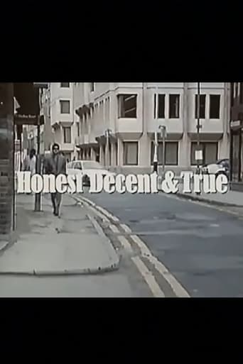 Poster of Honest Decent & True