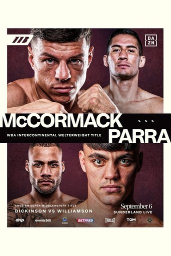 Poster of Pat McCormack vs. Miguel Parra