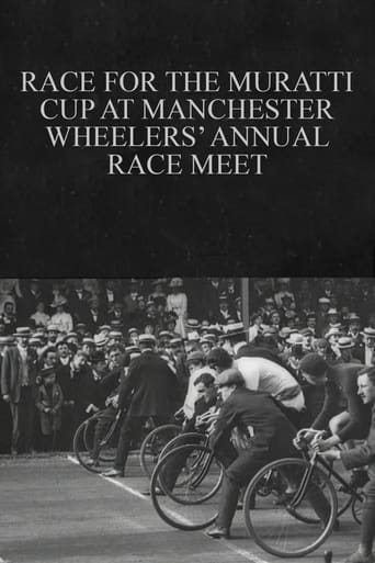 Poster of Race for the Muratti Cup at Manchester Wheelers’ Annual Race Meet