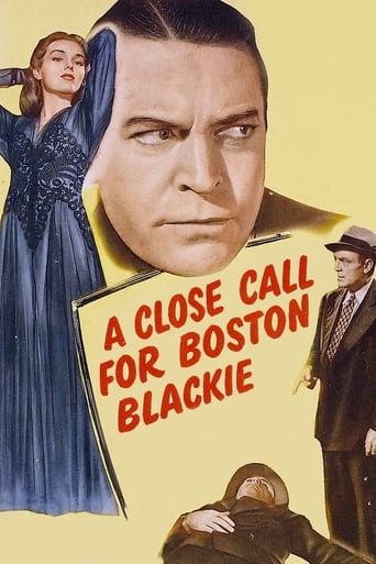 Poster of A Close Call for Boston Blackie