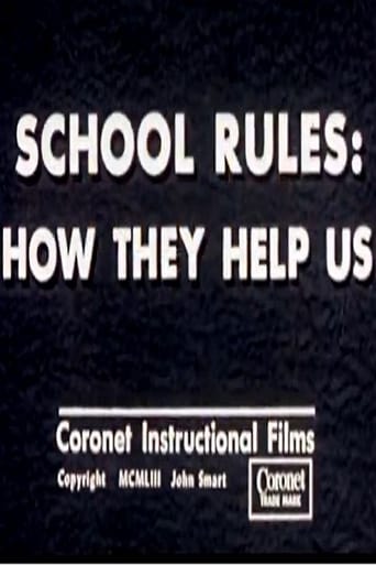 Poster of School Rules: How They Help Us