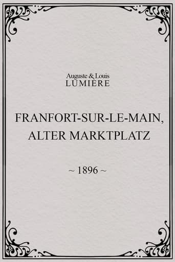 Poster of Francfort-sur-le-Main, Alter Marktplatz