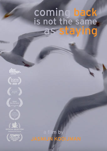 Poster of Coming back is not the same as staying