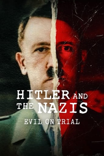 Poster of Hitler and the Nazis: Evil on Trial