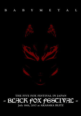 Poster of BABYMETAL - The Five Fox Festival in Japan - Black Fox Festival