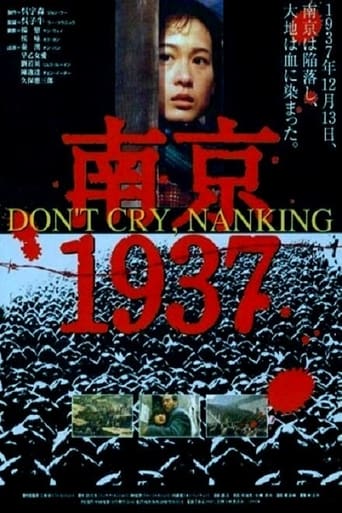 Poster of Don't Cry, Nanking