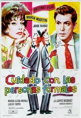 Poster of Cuidado con las personas formales