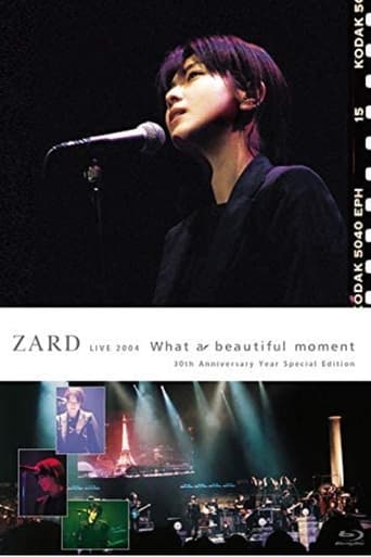 Poster of ZARD LIVE 2004“What a beautiful moment"[30th Anniversary Year Special Edition]