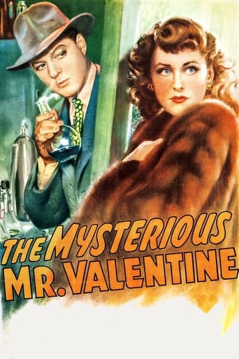 Poster of The Mysterious Mr. Valentine