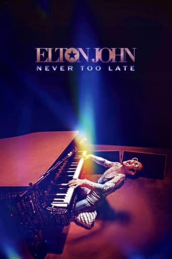 Poster of Elton John: Never Too Late