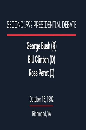 Poster of 1992 Second Presidential Debate