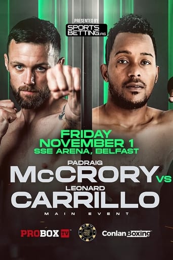 Poster of Padraig McCrory vs. Leonard Carrillo