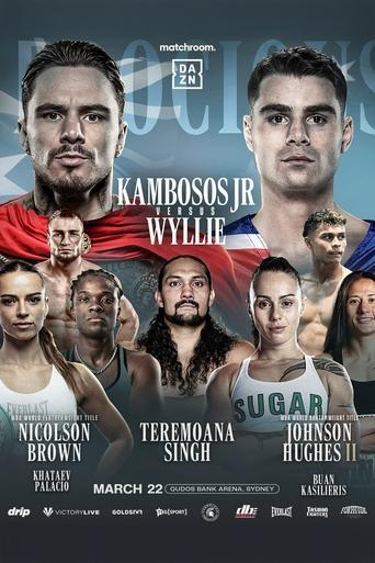 Poster of George Kambosos Jr vs. Jake Wyllie