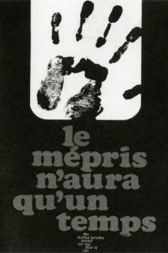 Poster of Le mépris n'aura qu'un temps