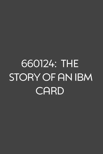 Poster of 660124: The Story of an IBM Card