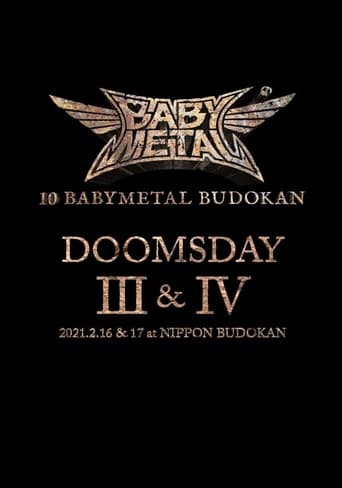 Poster of 10 BABYMETAL BUDOKAN - DOOMSDAY III & IV