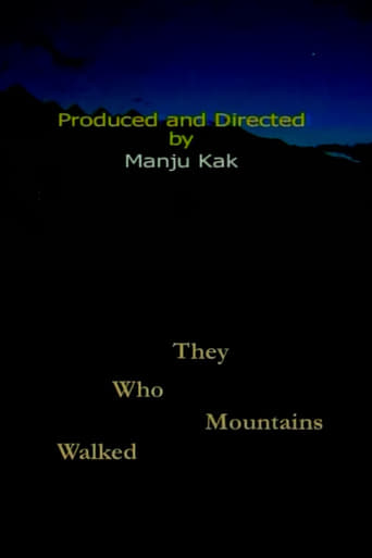 Poster of They Who Walked Mountains