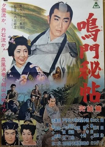 Poster of 鳴門秘帖