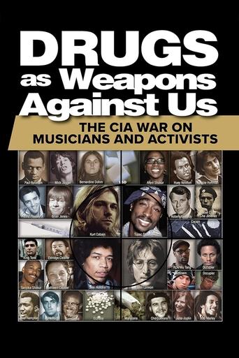 Poster of Drugs as Weapons Against Us: The CIA War on Musicians and Activists