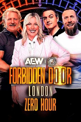 Poster of AEW x NJPW: Forbidden Door - Zero Hour