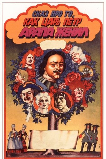 Poster of Tale About Czar Pyotr Arranging Arap's Wedding