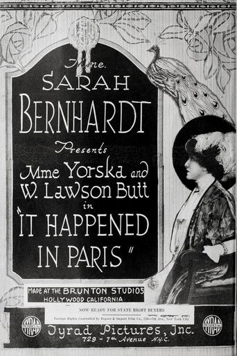 Poster of It Happened in Paris