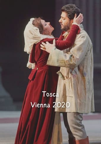 Poster of Puccini's Tosca with Anna Netrebko