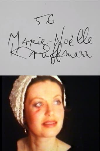 Poster of Cinématon n°56 : Marie-Noëlle Kauffmann