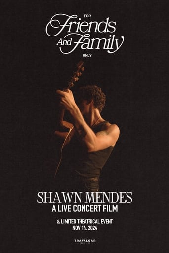 Poster of Shawn Mendes: For Friends and Family Only – A Live Concert Film