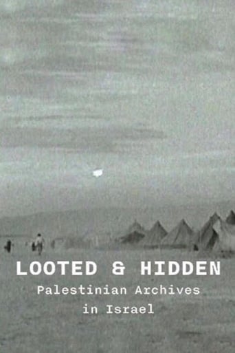 Poster of Looted and Hidden: Palestinian Archives in Israel