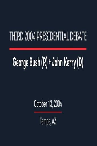 Poster of 2004 Third Presidential Debate