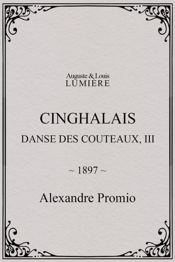 Poster of Cinghalais : danse des couteaux, III