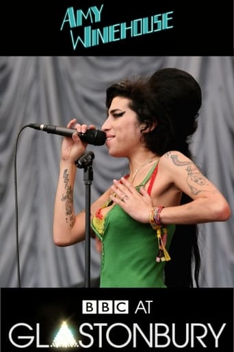 Poster of Amy Winehouse Glastonbury 2007