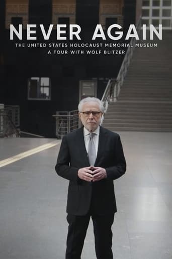 Poster of Never Again: The United States Holocaust Memorial Museum - A Tour with Wolf Blitzer