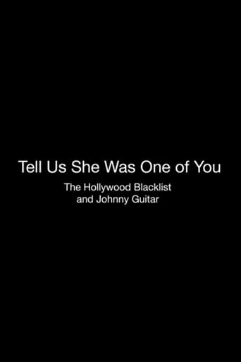 Poster of Tell Us She Was One of You: The Hollywood Blacklist and 'Johnny Guitar'