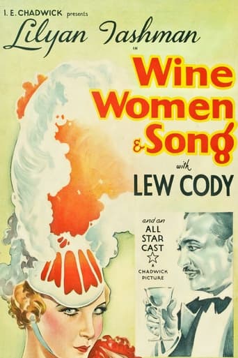 Poster of Wine, Women and Song