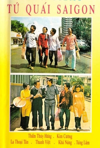 Poster of Four Oddballs of Saigon