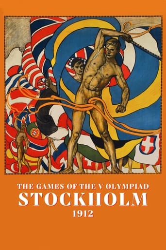 Poster of The Games of the V Olympiad Stockholm, 1912