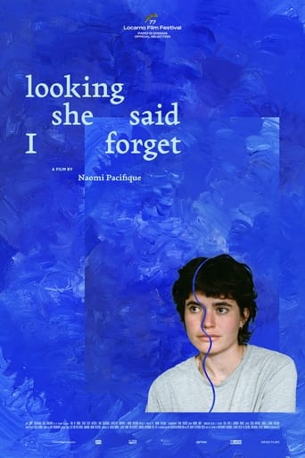 Poster of looking she said I forget