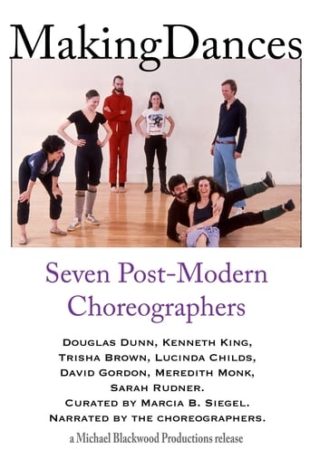 Poster of Making Dances: Seven Post-Modern Choreographers