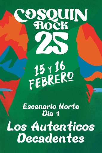 Poster of Los Auténticos Decadentes - Cosquín Rock 2025