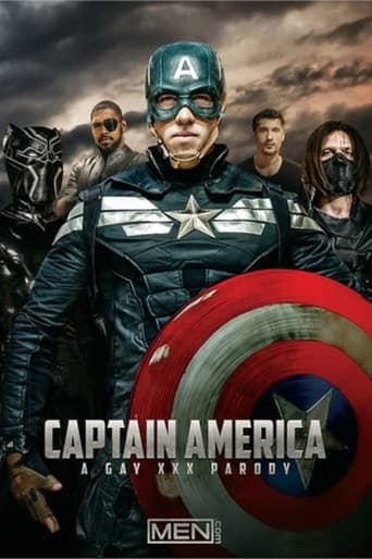 Poster of Captain America: A Gay XXX Parody