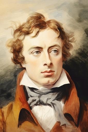 Portrait of John Keats