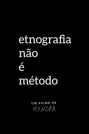 Poster of Etnografia não é método