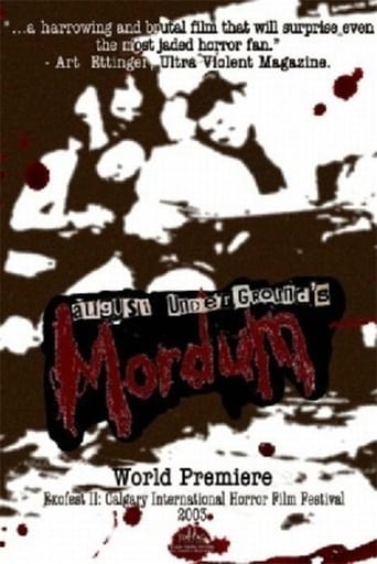 Poster of August Underground's Mordum