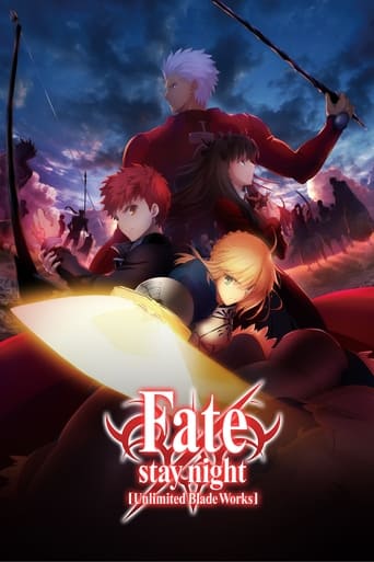 Poster of Fate/stay night [Unlimited Blade Works]